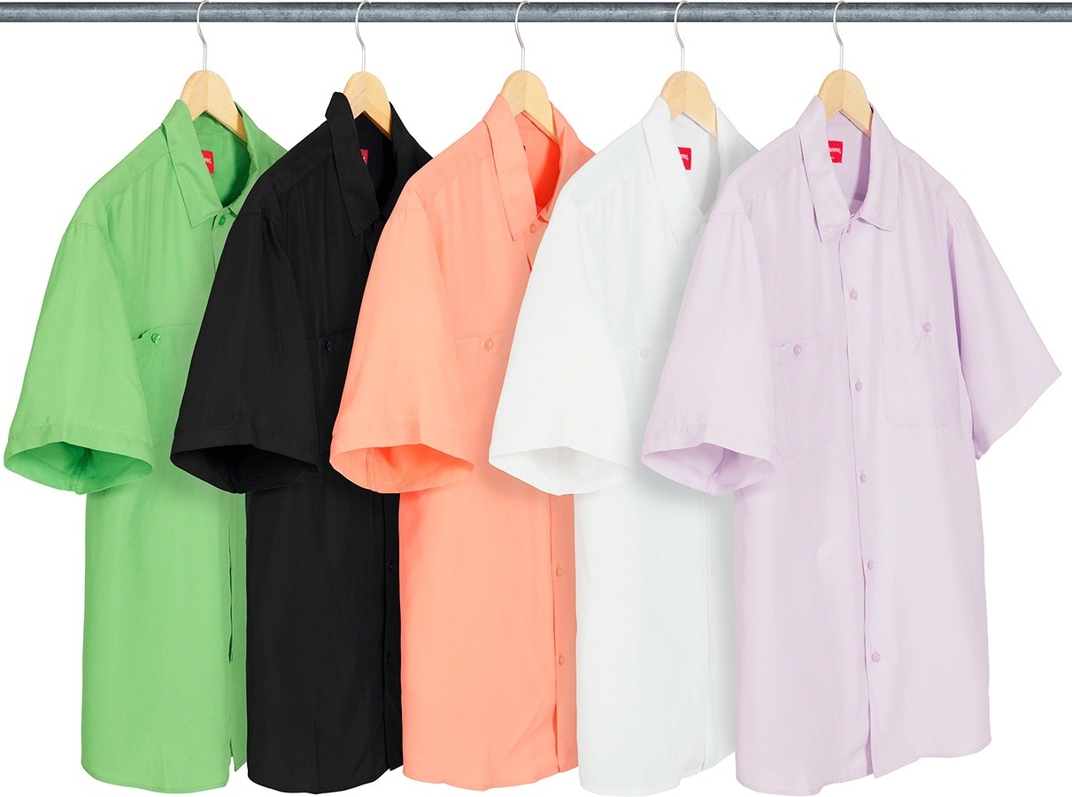 Silk S/S Work Shirt